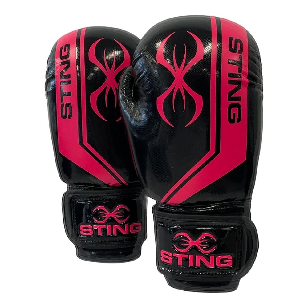 Sting Armalite Boxing Gloves Black/Pink Boxing Gloves Sting Black/Pink 10oz 