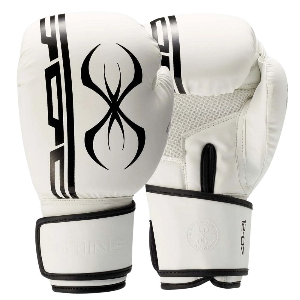 Sting Armaplus Boxing Gloves White/Black Boxing Gloves Sting White/Black 10oz 