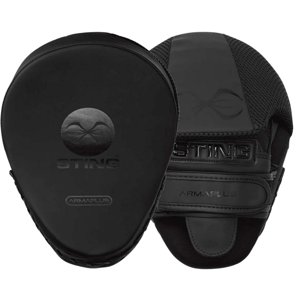 Sting Armaplus Focus Mitts Matte Black Focus Mitts Sting Matte Black One size 