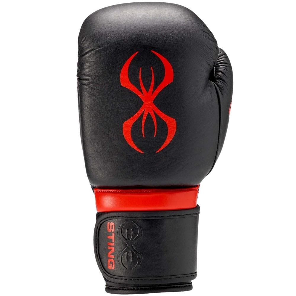 Sting Armapro Boxing Gloves Black/Red Boxing Gloves Sting 