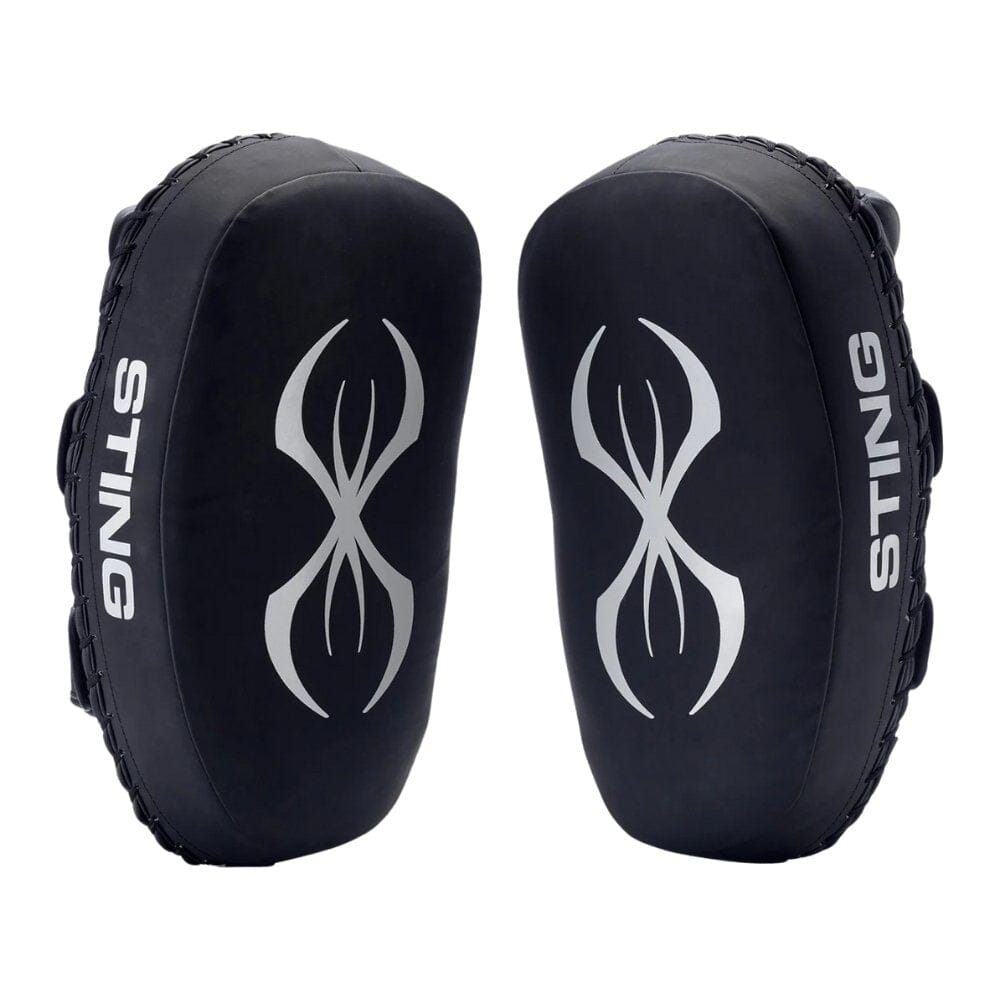 Sting Python Thai Kick Pads Black/White Thai Pads Sting Black/White One size 