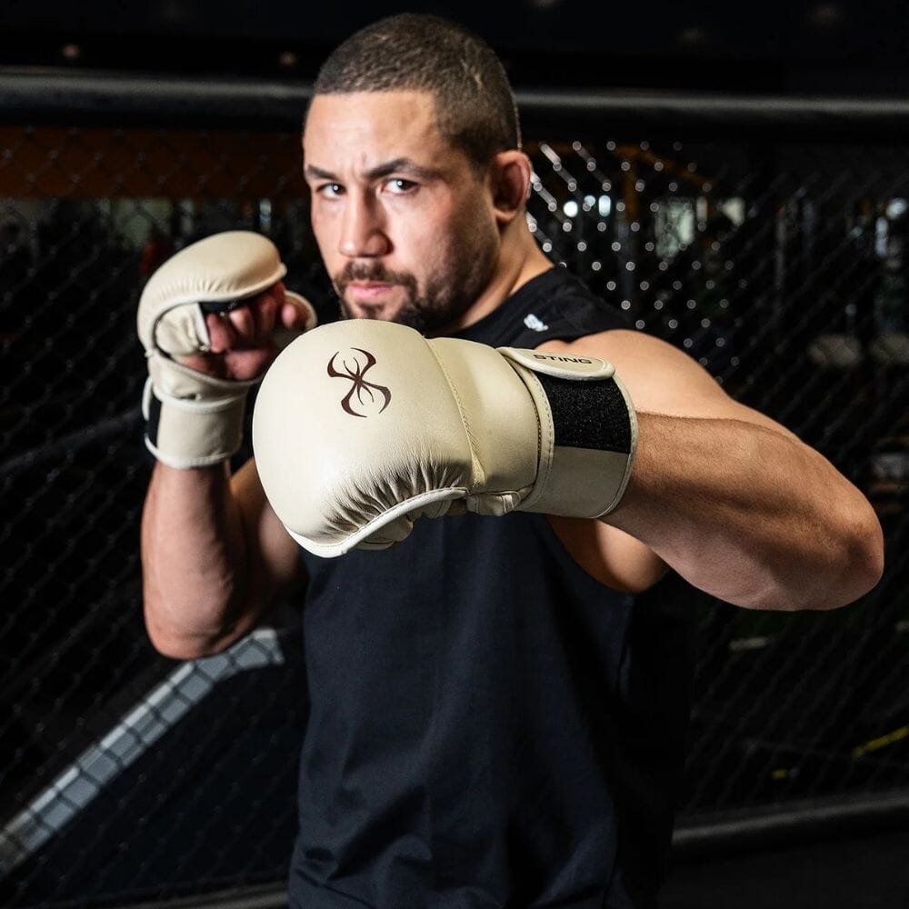 Sting Taipan MMA Sparring Gloves Beige/Brown MMA Gloves Sting 