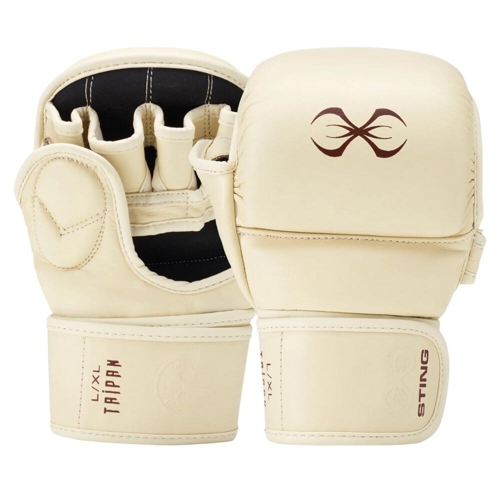 Sting Taipan MMA Sparring Gloves Beige/Brown MMA Gloves Sting Beige/Brown S/M 