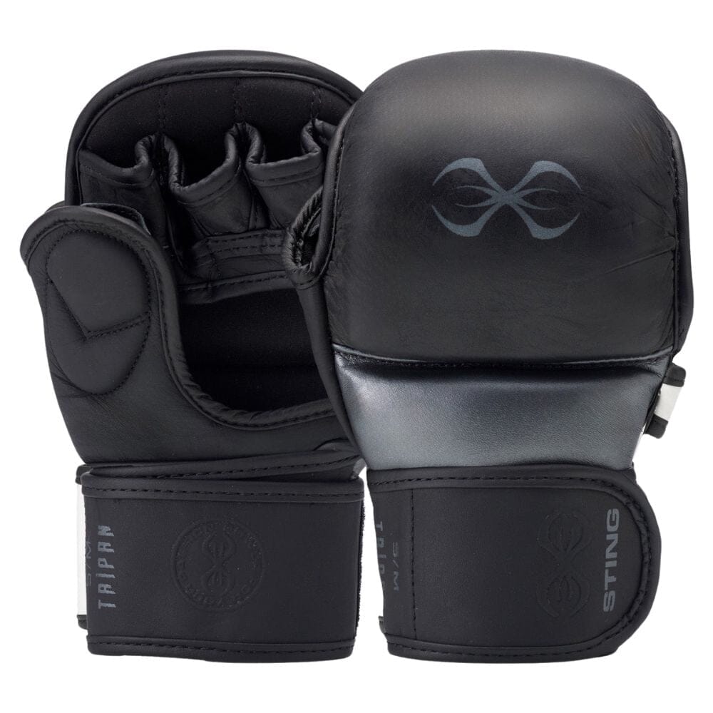 Sting Taipan MMA Sparring Gloves Black/Grey MMA Gloves Sting Black/Grey S/M 