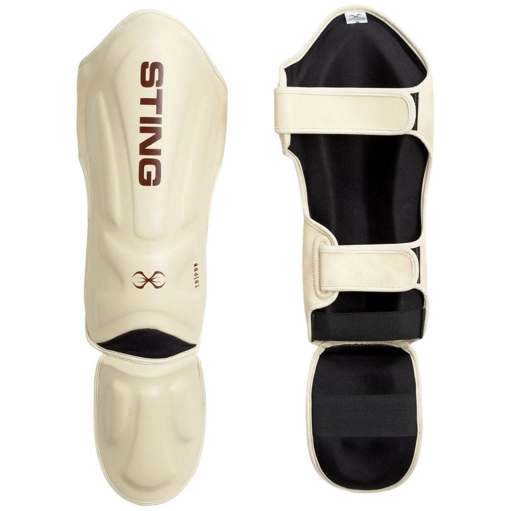Sting Taipan MMA Shin and Foot Protector Beige/Brown Shin Guards Sting 