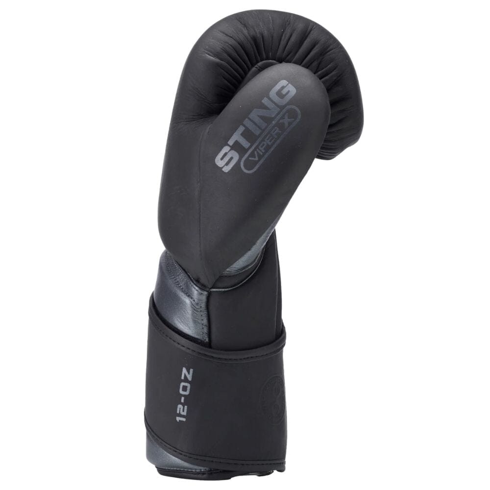 Sting Viper X Sparring Gloves Black/Grey Boxing Gloves Sting 