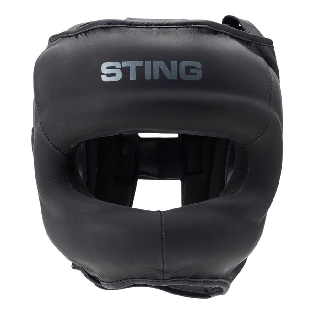 Sting Viper X Face Shield Black/Grey Head Guards Sting Black/Grey Small 