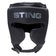 Sting Viper X Gel Full Face Head Guard Black/Grey Head Guards Sting Black/Grey Small 