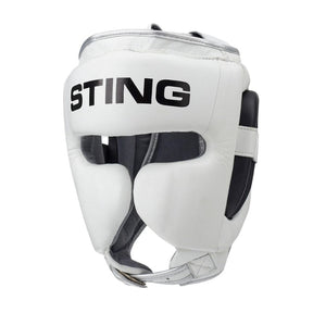 Sting Viper X Gel Full Face Head Guard White/Black Head Guards Sting White/Black Small 