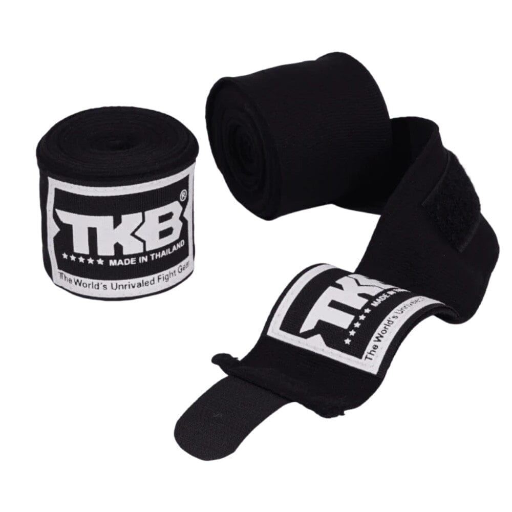 Top King 180 Inch Hand Wraps Black – MMA Fight Store