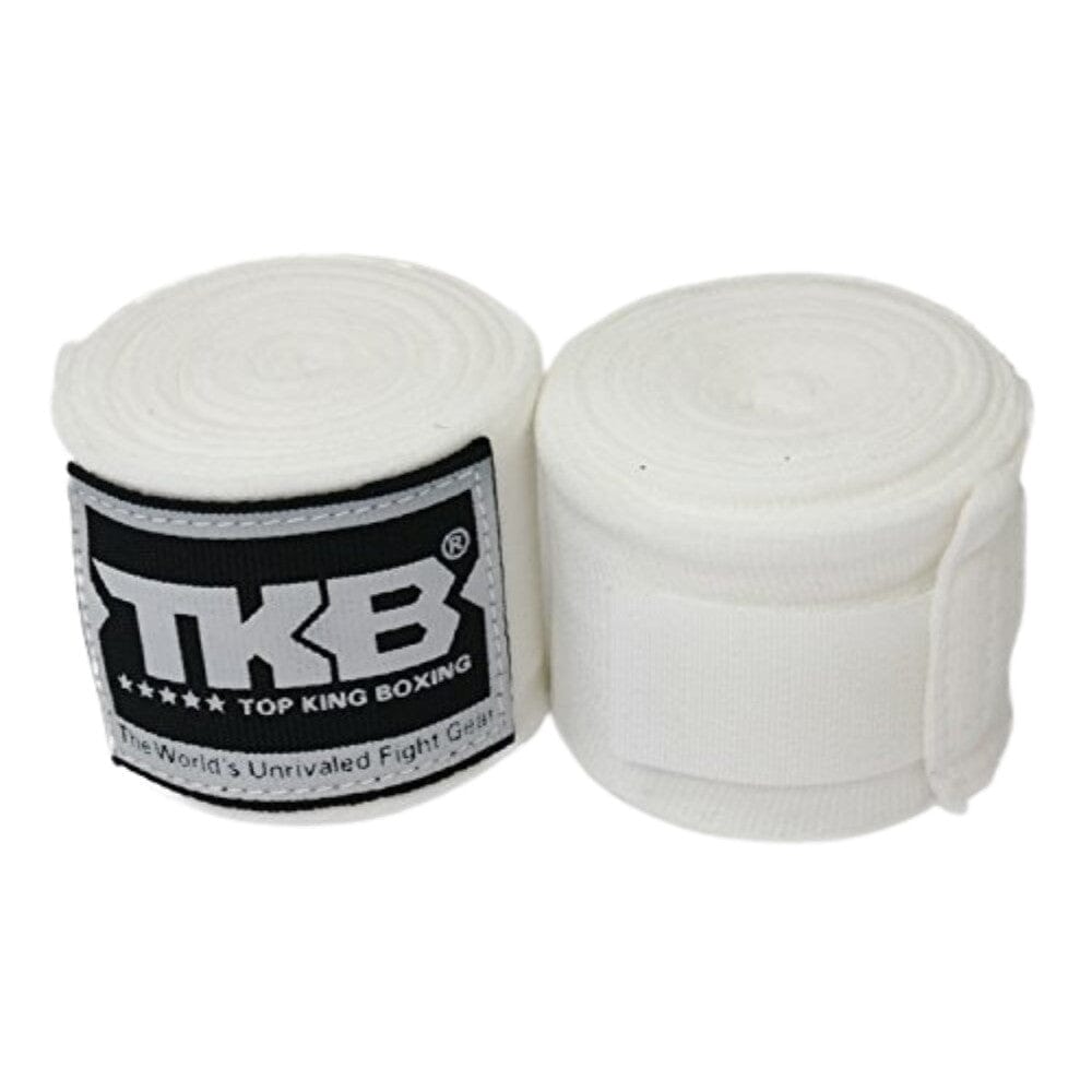 Top King 180 Inch Hand Wraps White Hand Wraps Top King White 180 Inch 