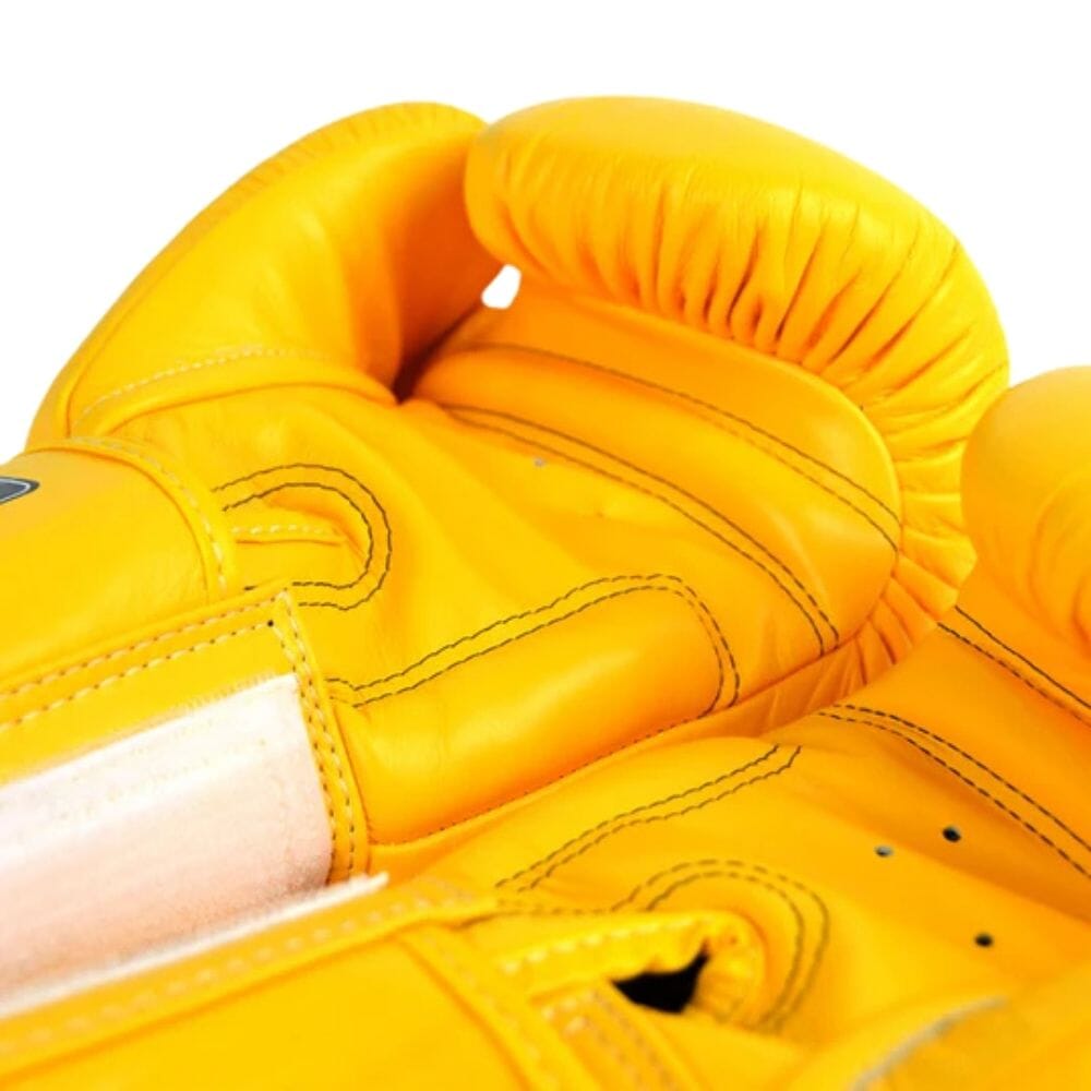 Twins BGVL3 Muay Thai Boxing Gloves Yellow Muay Thai Gloves Twins 
