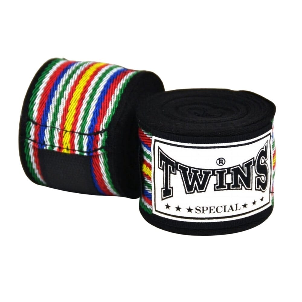 Twins CH2 Hand Wraps Black Hand Wraps Twins Black 180 Inch 
