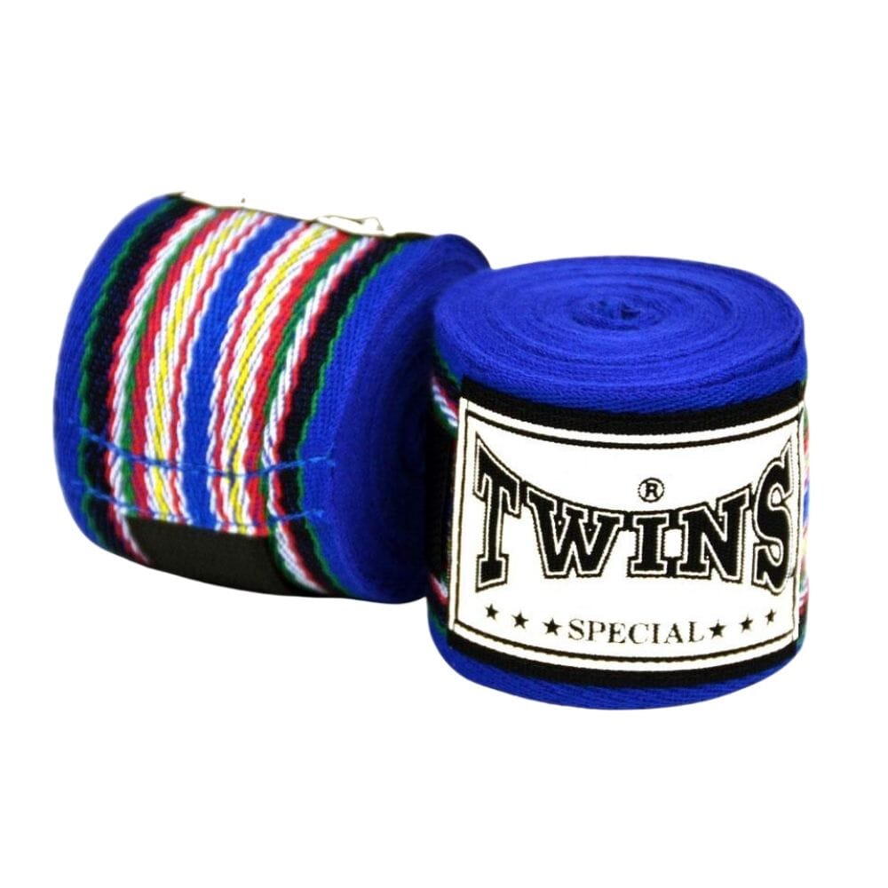 Twins CH2 Hand Wraps Blue Hand Wraps Twins Blue 180 Inch 