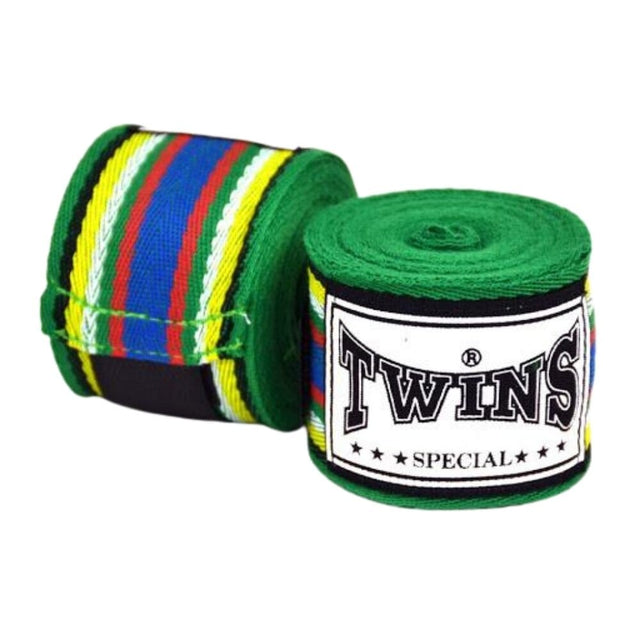 Twins CH2 Hand Wraps Green Hand Wraps Twins Green 180 Inch 