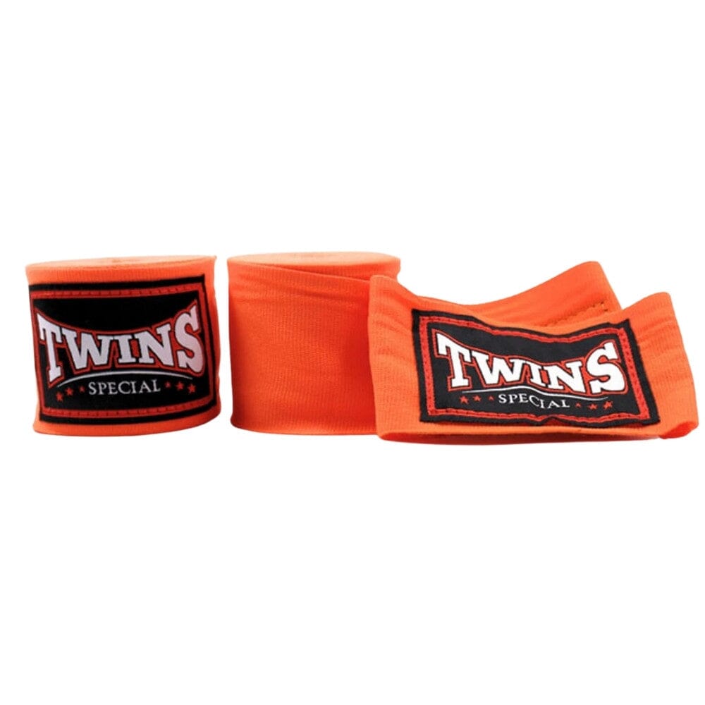 Twins CH-5 Handwraps Orange Hand Wraps Twins Orange 180 Inch 