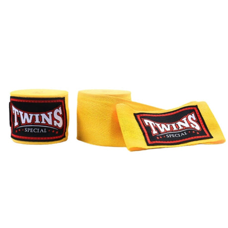 Twins CH-1 Handwraps Yellow Hand Wraps Twins Yellow 180 Inch 
