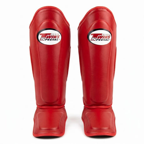 Twins SGL-10 Muay Thai Shin Guards Red