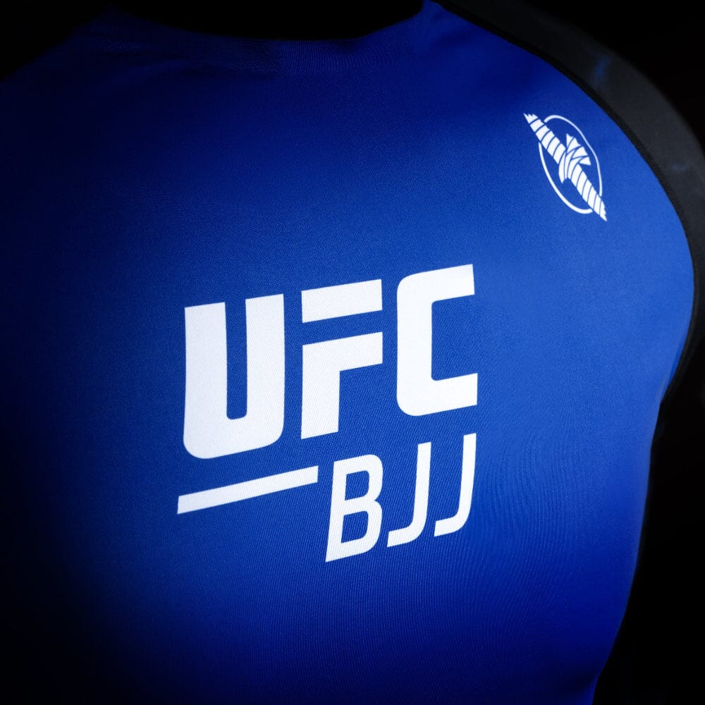 Hayabusa UFC BJJ Short Sleeve Rashguard Blue Rashguards Hayabusa 