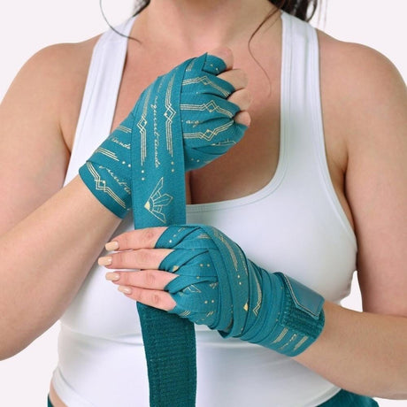 Athena Diana Teal Hand Wraps Hand Wraps Athena 