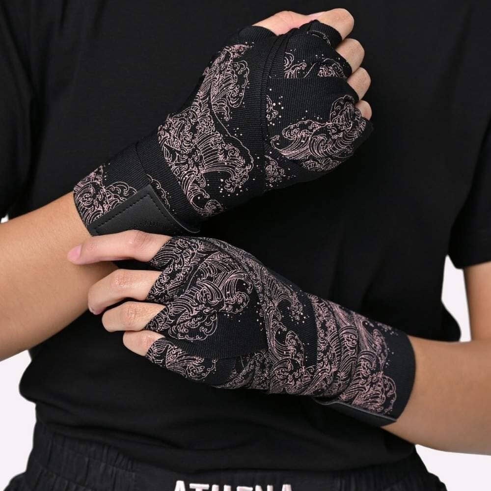 Athena Ryoko Black/Pink Hand Wraps Hand Wraps Athena 