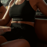 Athena Artemisia Shorts and Thessalia Sports Bra worn