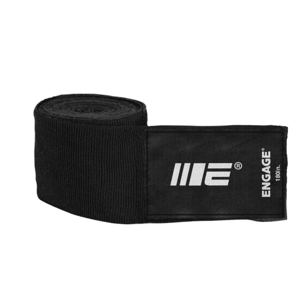 Engage 180-Inch Hand Wraps Hand Wraps Engage Black 