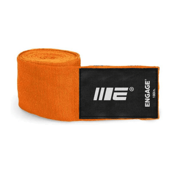 Engage 180-Inch Hand Wraps Hand Wraps Engage Orange 