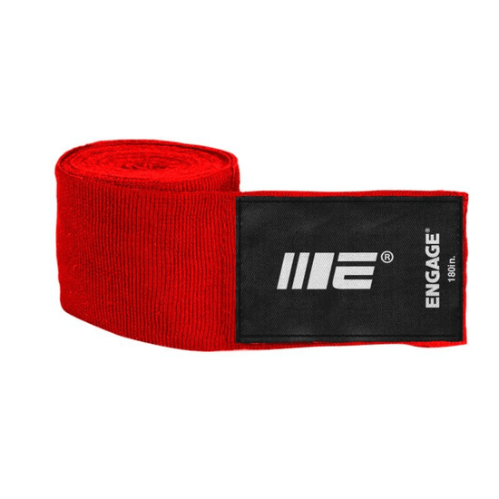 Engage 180-Inch Hand Wraps Hand Wraps Engage Red 