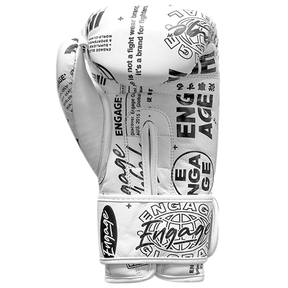 Engage Art Series Strap Boxing Gloves Inner Left Hand