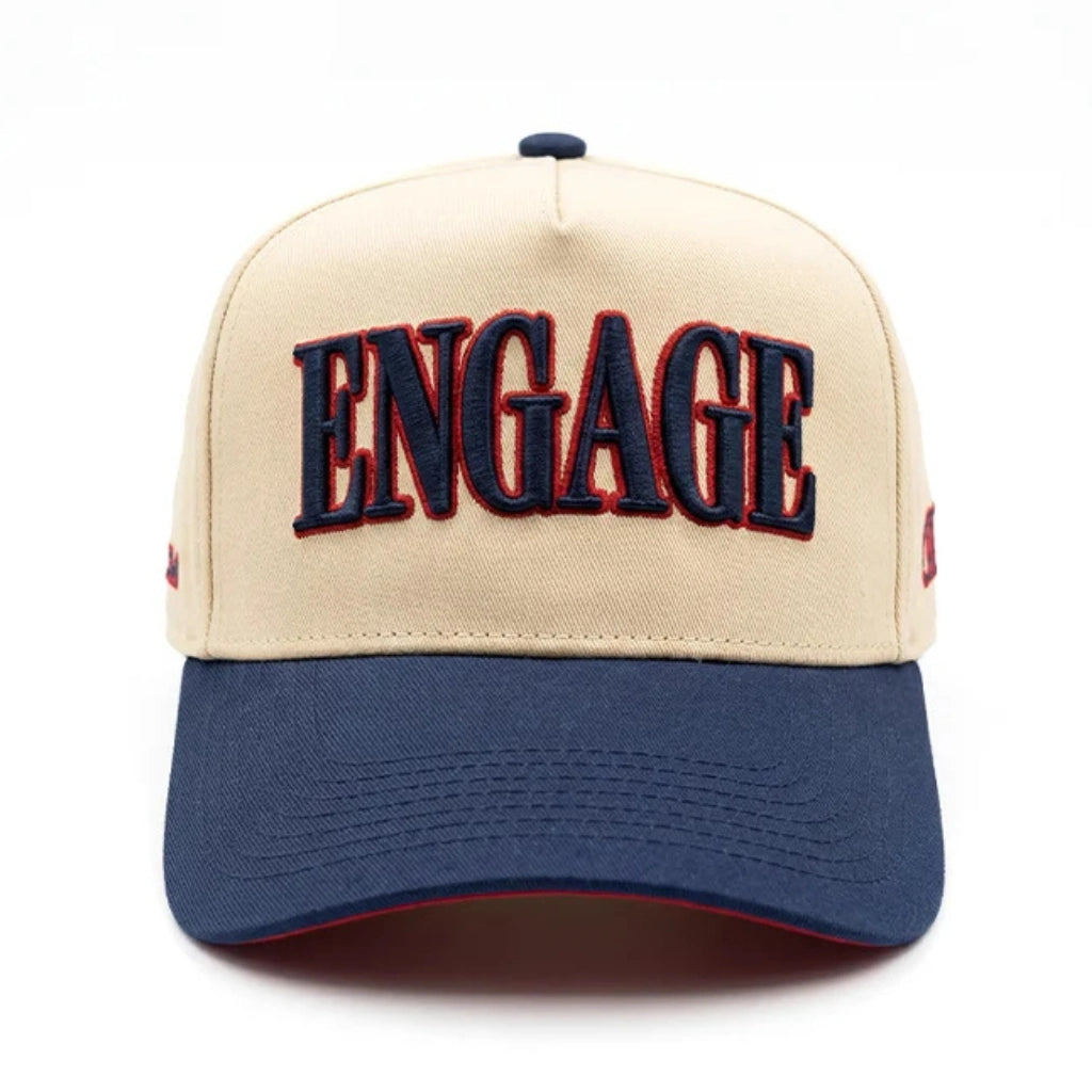 Engage BWR Snapback Hat Blue/White/Red — Engage
