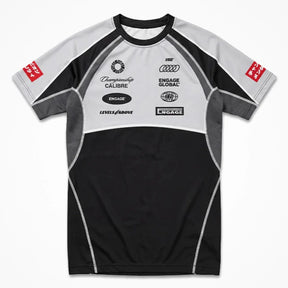 Engage Elemental Short Sleeve Rash Guard Black