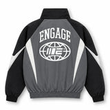 Engage Global Team Track Jacket Black/Grey - view 3