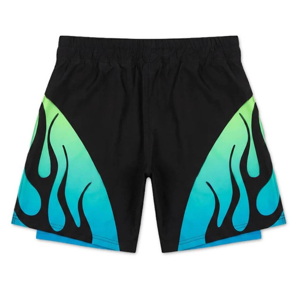 Engage Nebula 2-in-1 Gladiator Shorts Blue