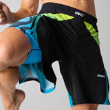 Engage Nebula 2-in-1 Gladiator Shorts Blue