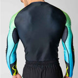 Engage Nebula Long Sleeve Rashguard Blue