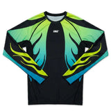 Engage Nebula Long Sleeve Rashguard Blue