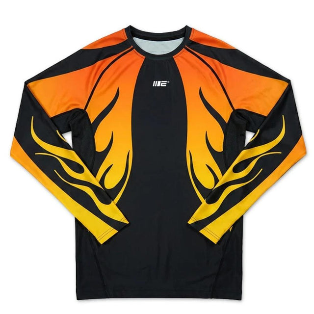 Engage Nebula Long Sleeve Rashguard Orange