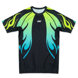 Engage Nebula Short Sleeve Rashguard Blue