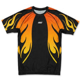 Engage Nebula Short Sleeve Rashguard Orange
