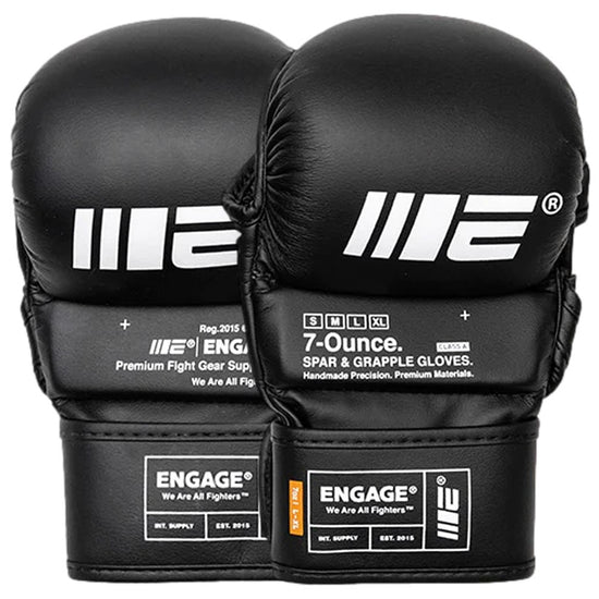 Engage W.I.P Series MMA Sparring Gloves Black