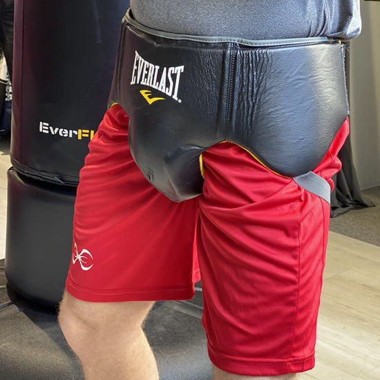 Load image into Gallery viewer, Everlast Pro Lower Body Protector Hook and Loop
