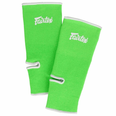 Fairtex AS1 Ankle Support Lime/White