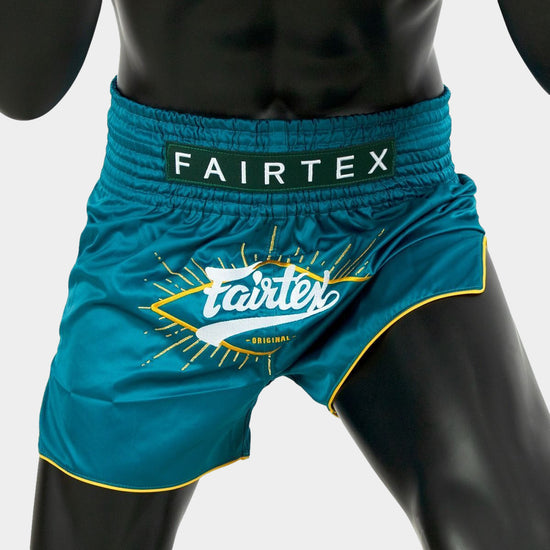 Fairtex BS1907 Focus Blue Muay Thai Shorts