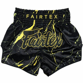 Fairtex BS1947 Muay Thai Shorts Black Marble