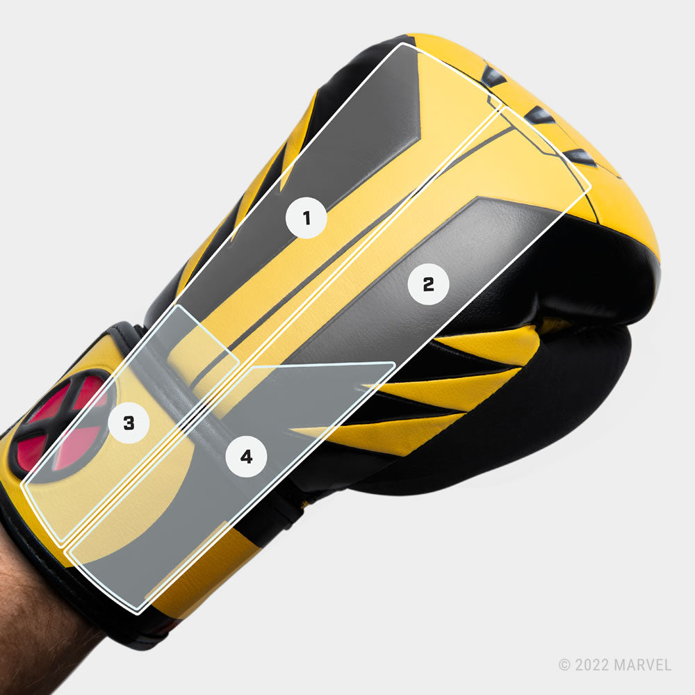 Hayabusa Marvel Wolverine Boxing Gloves (ex-display)
