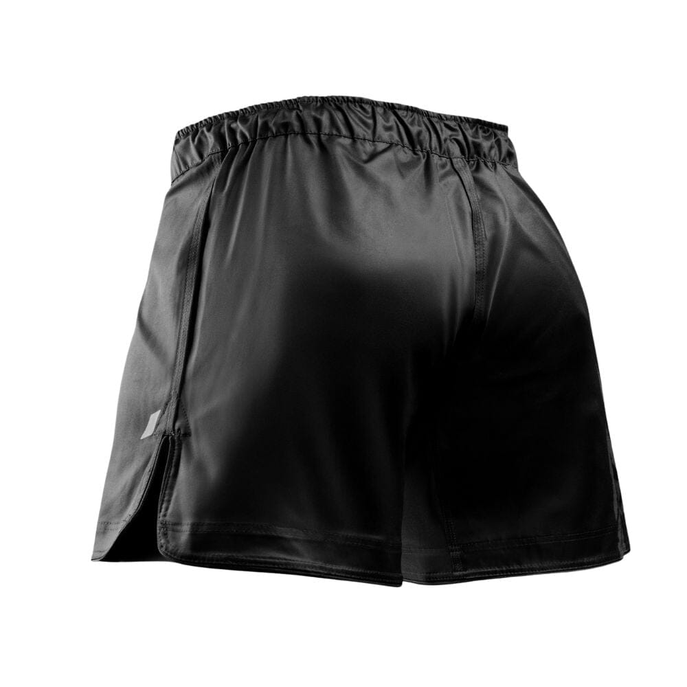 Hayabusa Apex Mid Thigh Fight Shorts Carbon Black MMA Shorts Hayabusa 