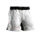 Hayabusa Apex Mid Thigh Fight Shorts Ash White MMA Shorts Hayabusa 