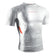 Hayabusa Apex Short Sleeve Rashguard Ash White Rashguards Hayabusa 
