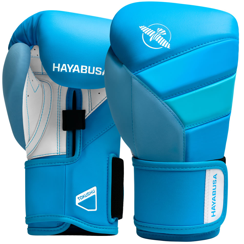 Load image into Gallery viewer, Hayabusa T3 Neon Boxing Gloves Blue
